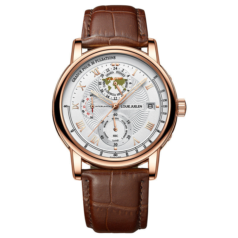 Light Luxury Men's Multifunctional Waterproof Luminous Men's Quartz Watch