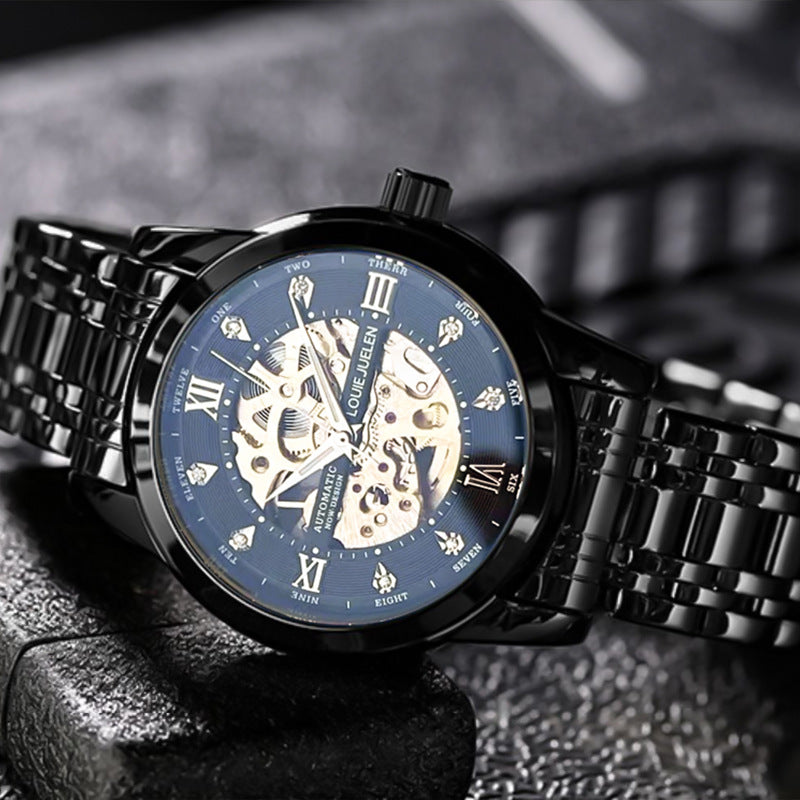 Vacuum Plating Watch Men's Fully Automatic Mechanical Watch
