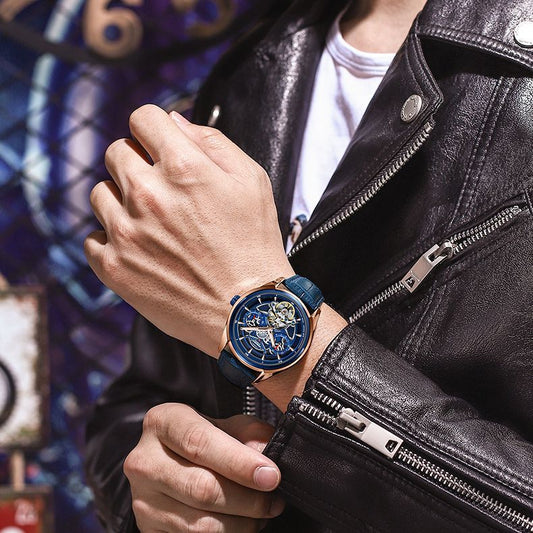 Men's Personalized Spaceship Series Fully Automatic Mechanical Watch