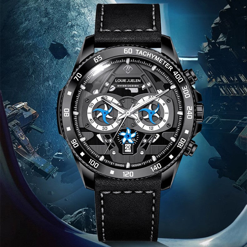 Men's Sports Waterproof Luminous Quartz Watch