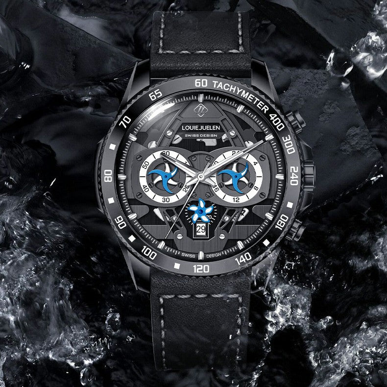 Men's Sports Waterproof Luminous Quartz Watch