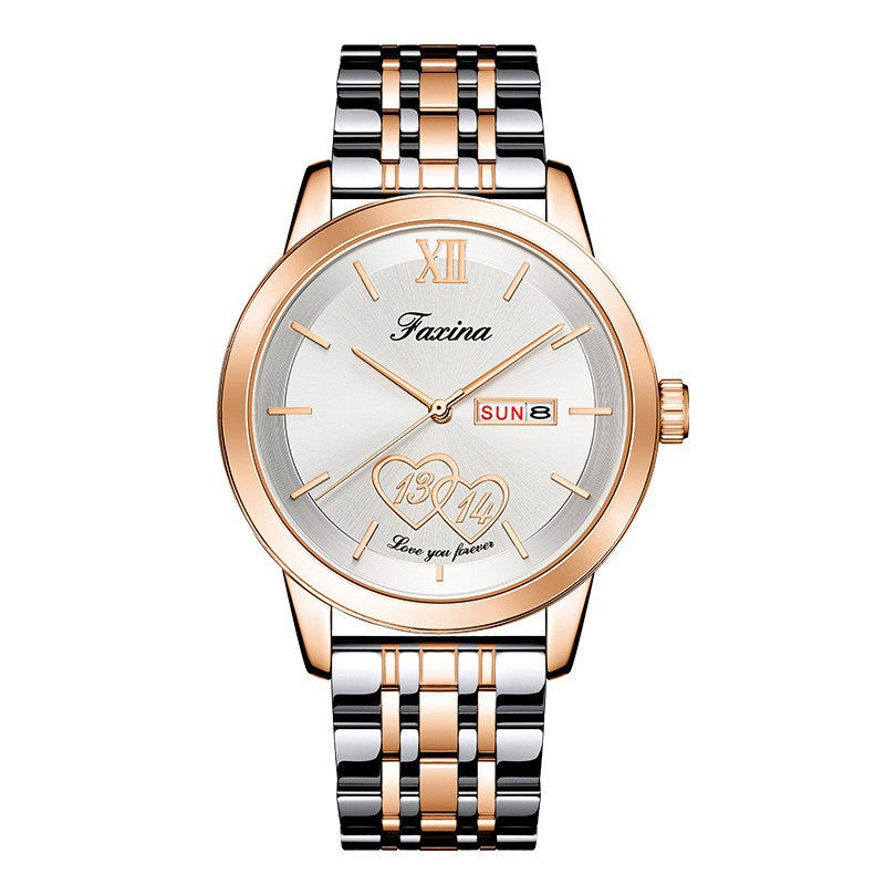 His & Hers Fashion Quartz Watch Set