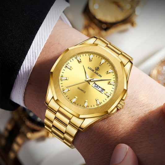 Stylish and simple quartz watch men's business watch