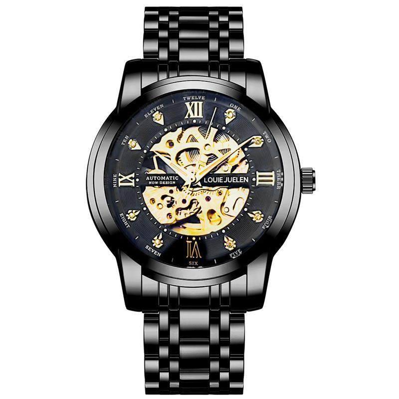 Vacuum Plating Watch Men's Fully Automatic Mechanical Watch