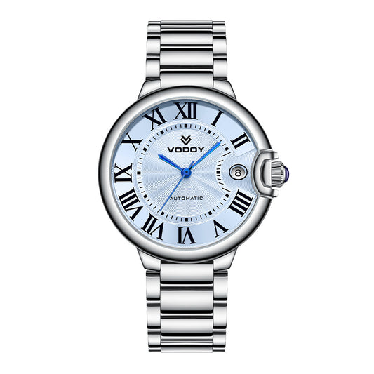 Couple with the same automatic waterproof fashion business watch