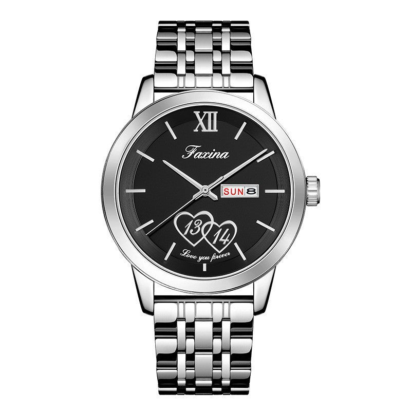 His & Hers Fashion Quartz Watch Set