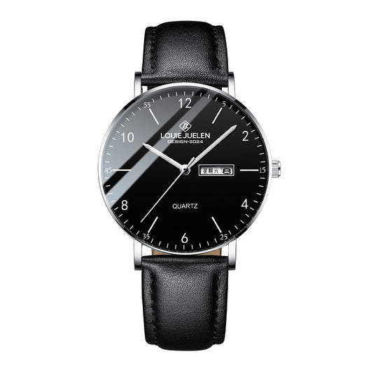 Men's waterproof luminous fashion mesh belt quartz watch