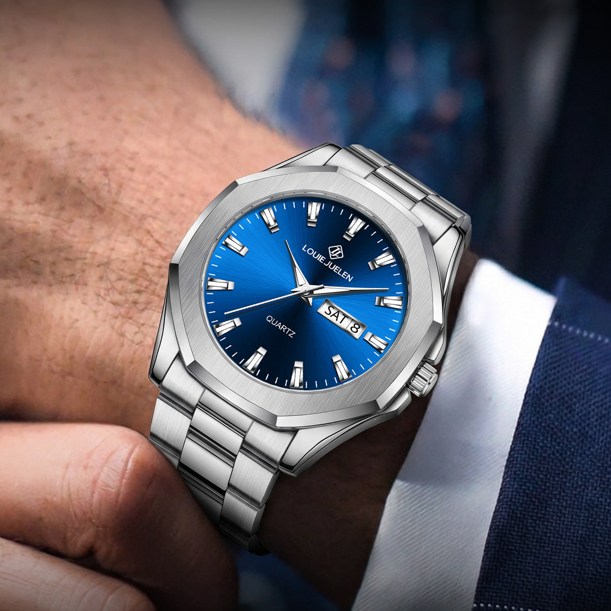 Stylish and simple quartz watch men's business watch