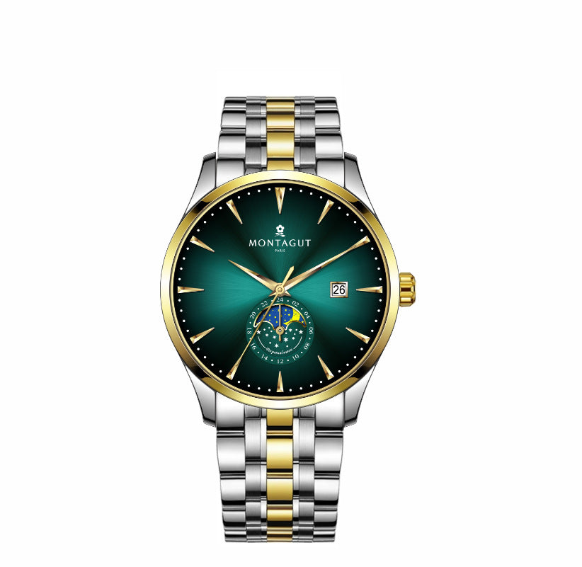 Fully automatic mechanical watch men's high-end business