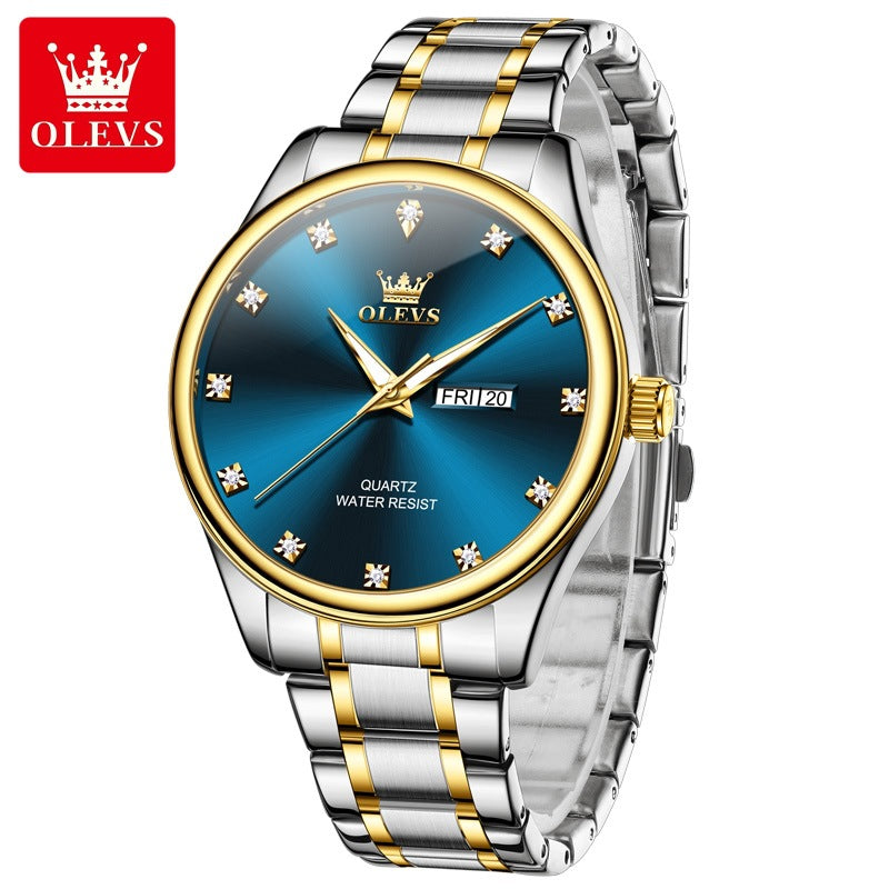 Men's Water-Resistant Business Watch