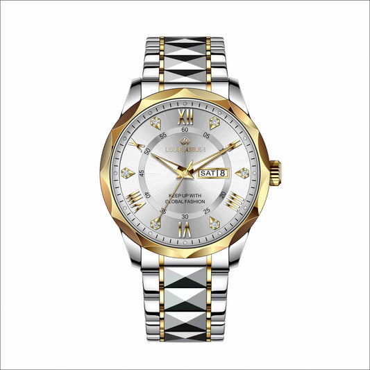 Business Men's Stainless Steel Strap Quartz Watch