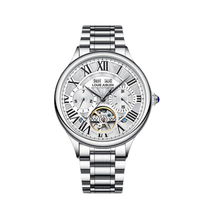 Monthly Calendar Display Men's Mechanical Watch