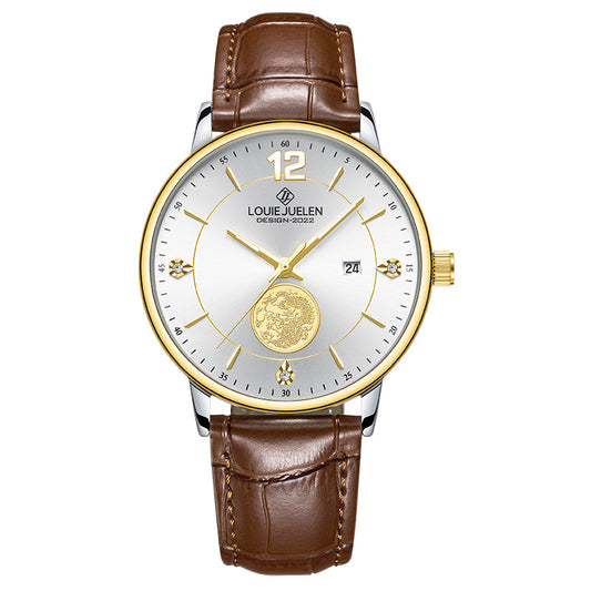 Business Men's Quartz Watch Calendar Luminous