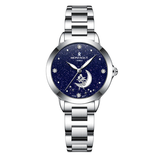Starry Sky Watch Bright Astrolabe Quartz Women's Watch