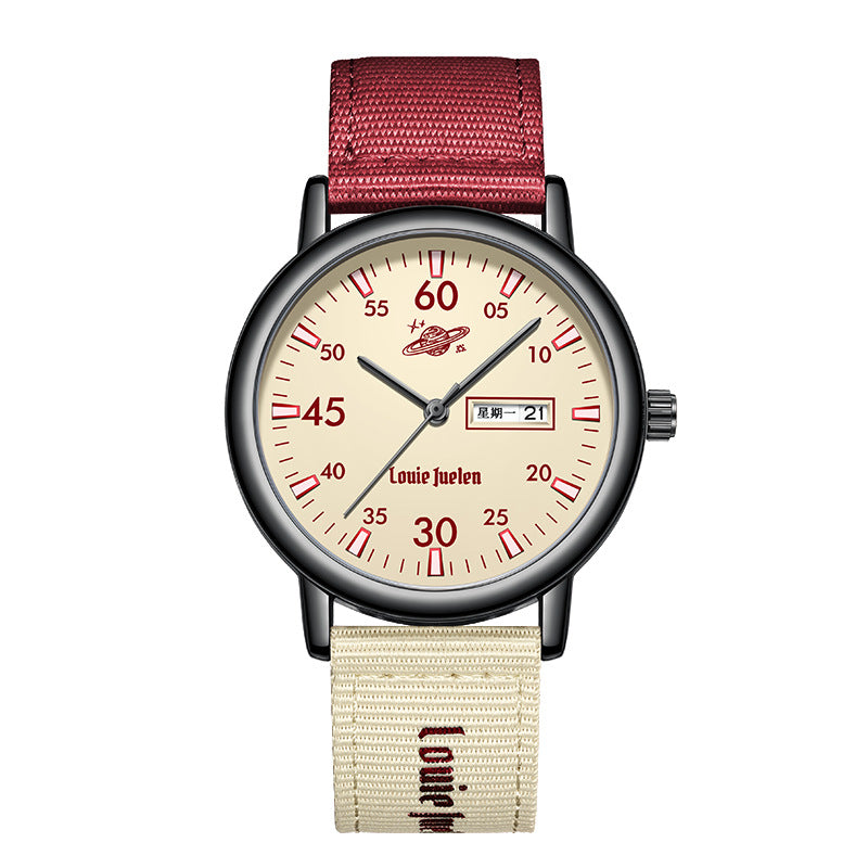 Retro Personality Quartz Watch Men's Watch