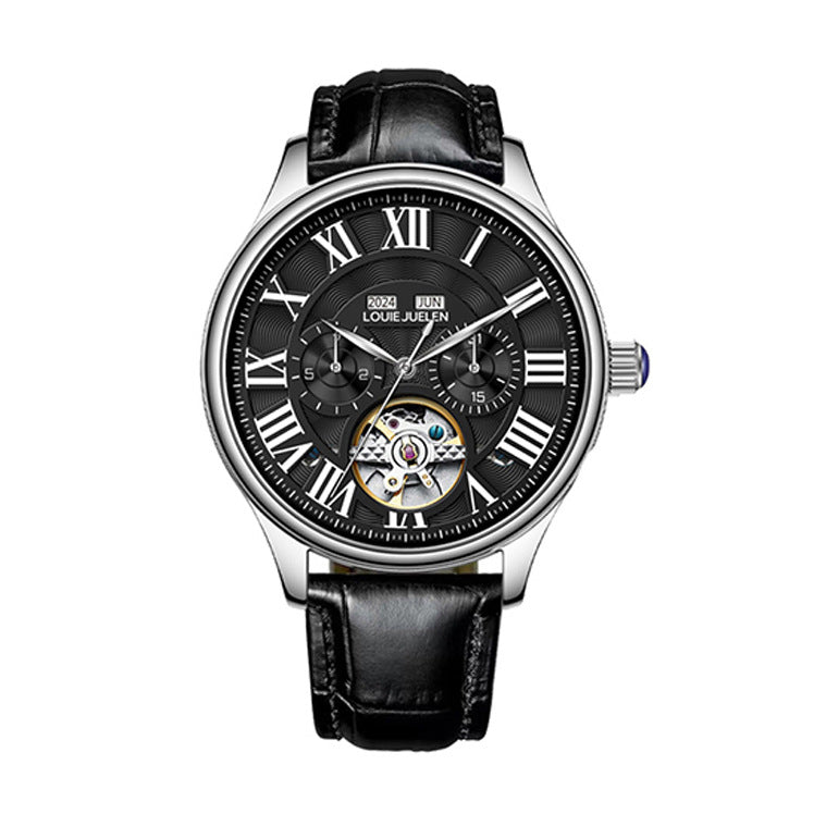 Monthly Calendar Display Men's Mechanical Watch