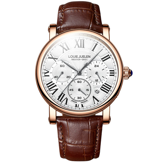 Men's Multifunction Quartz Watch