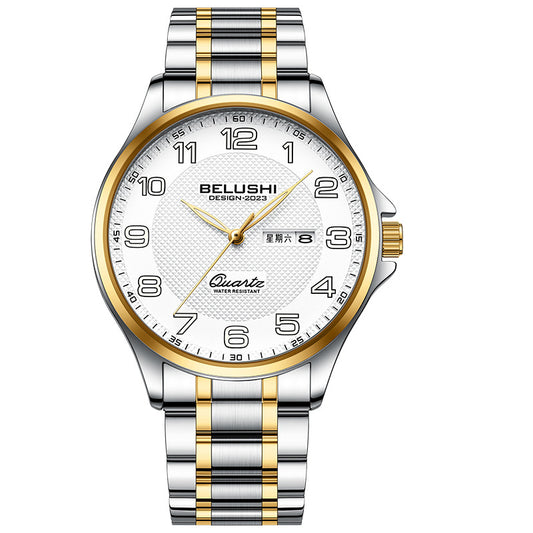 New luminous couple watch quartz watch