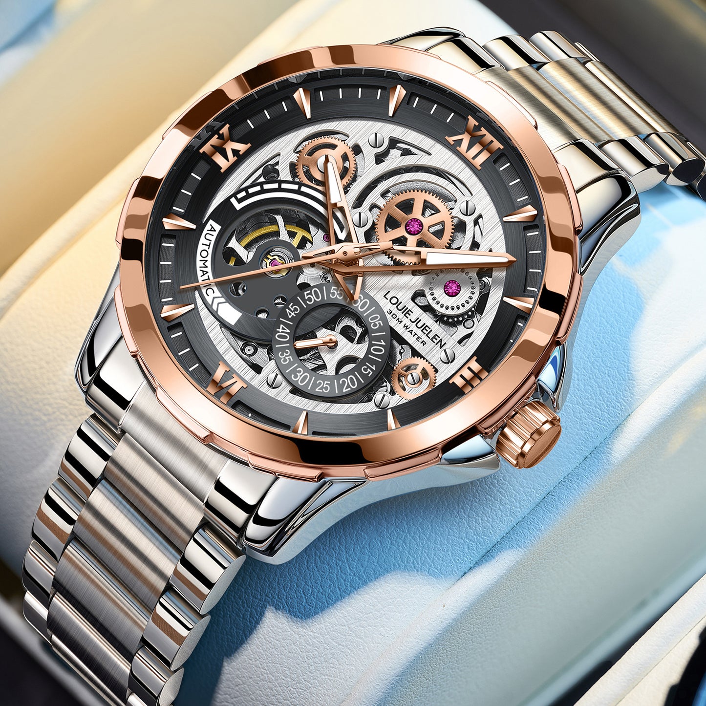 Mechanical hollow automatic watch men's watch