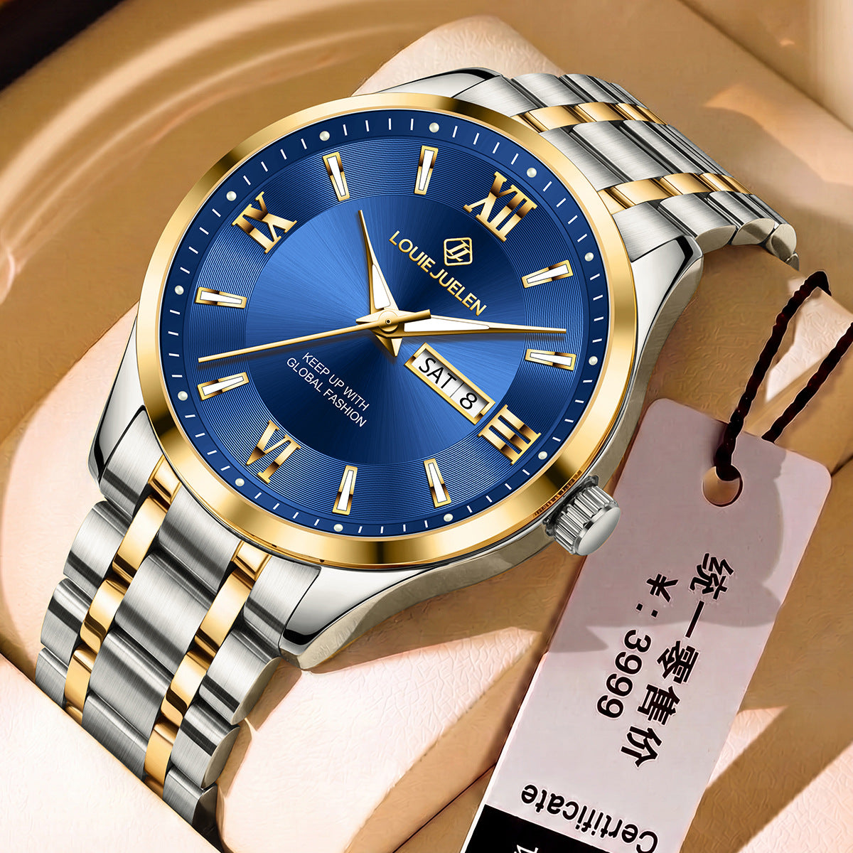 Men's Business Commuter Quartz Watch