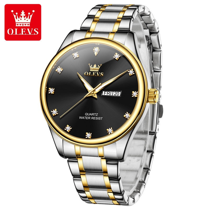 Men's Water-Resistant Business Watch