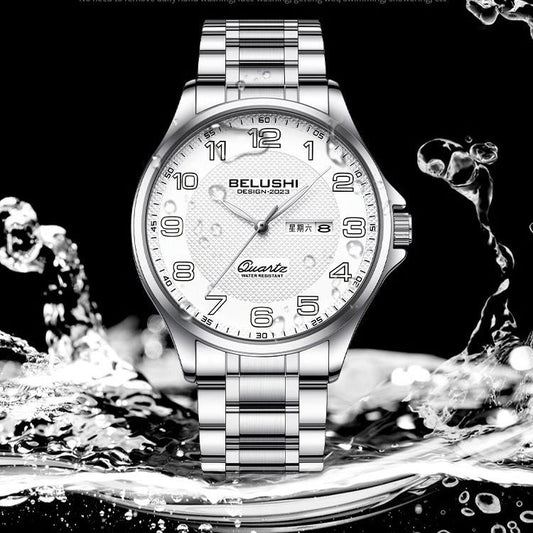 New luminous couple watch quartz watch