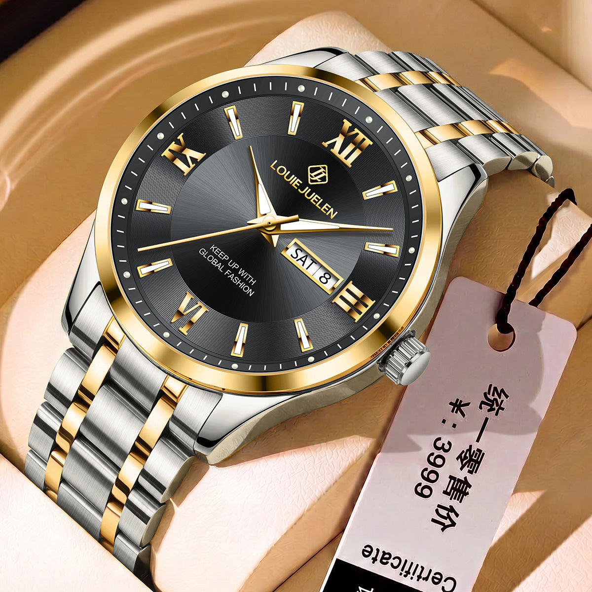 Men's Business Commuter Quartz Watch