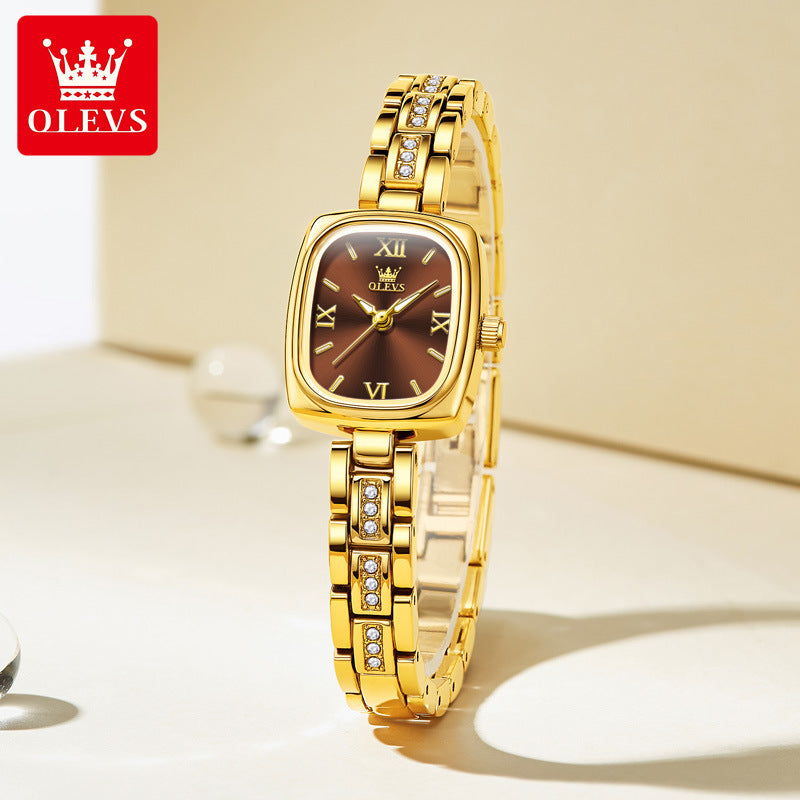 Women's Square Minimalist Quartz Watch