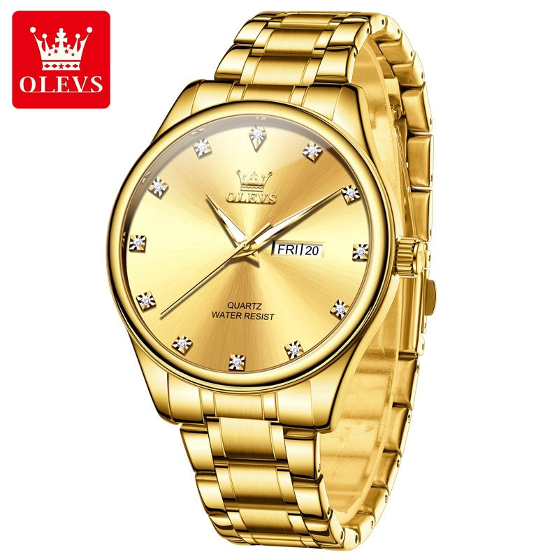 Men's Water-Resistant Business Watch