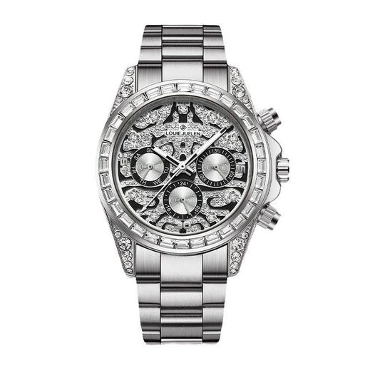Business mechanical watch multi-function men's watch