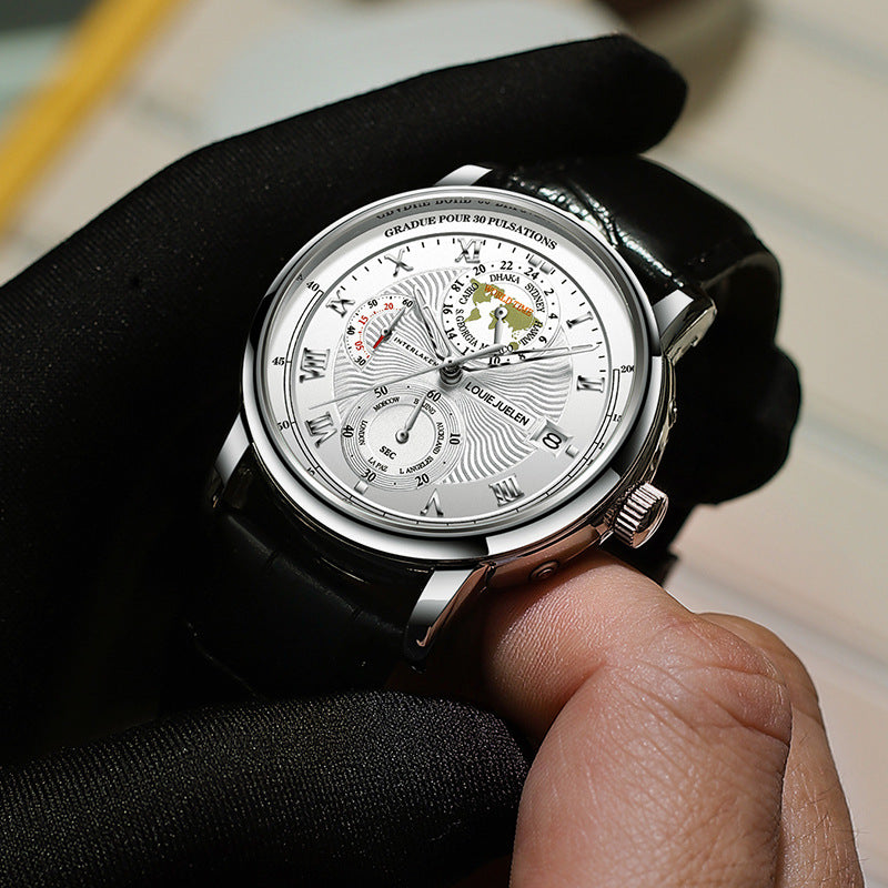 Light Luxury Men's Multifunctional Waterproof Luminous Men's Quartz Watch