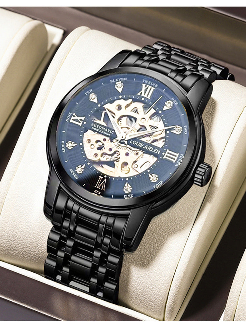 Vacuum Plating Watch Men's Fully Automatic Mechanical Watch