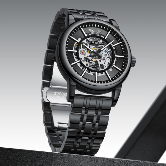 Men's automatic mechanical watch hollow luminous