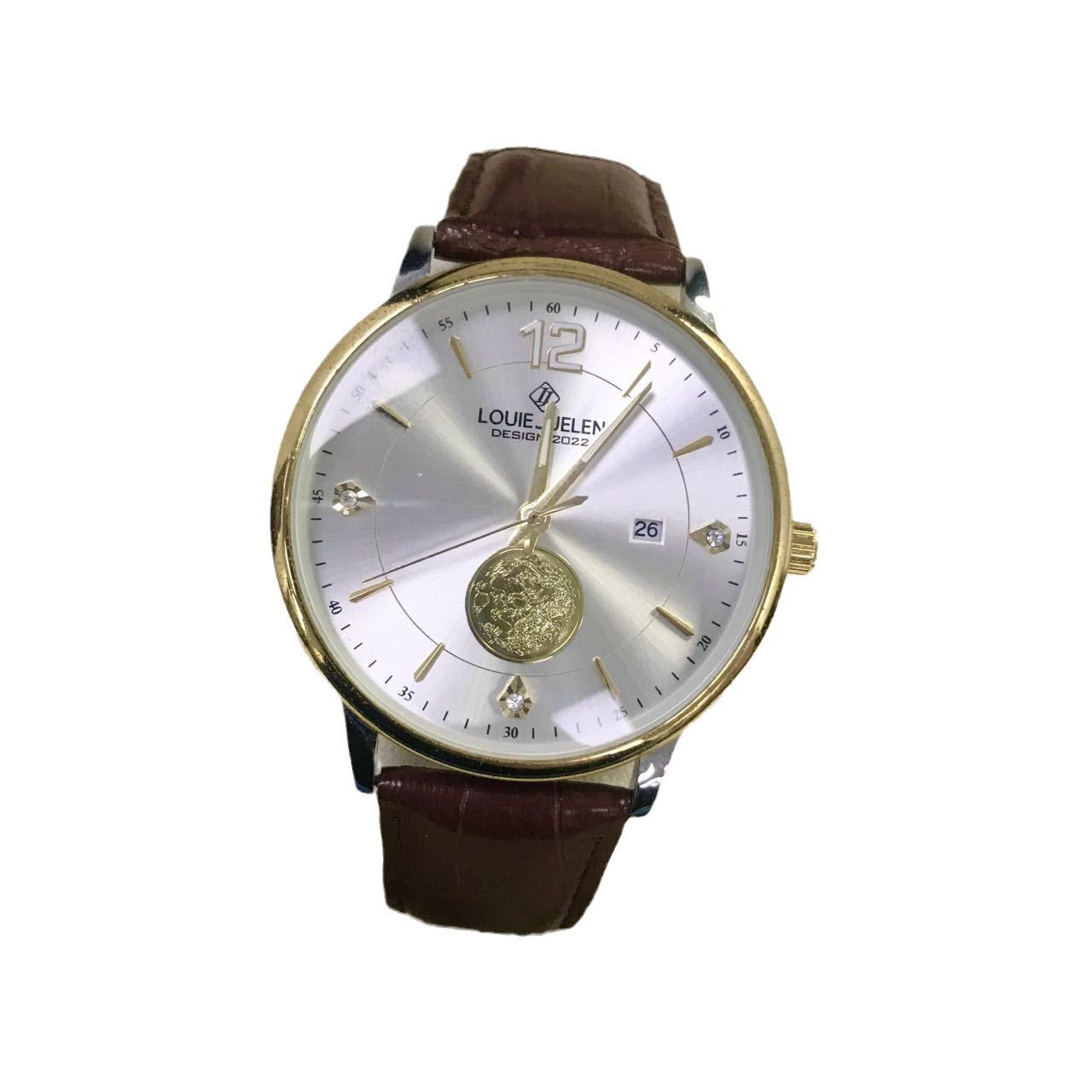 Diamond waterproof fashion casual men's quartz watch