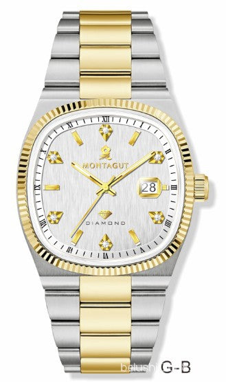 Couple Stainless Steel Quartz Watch Set