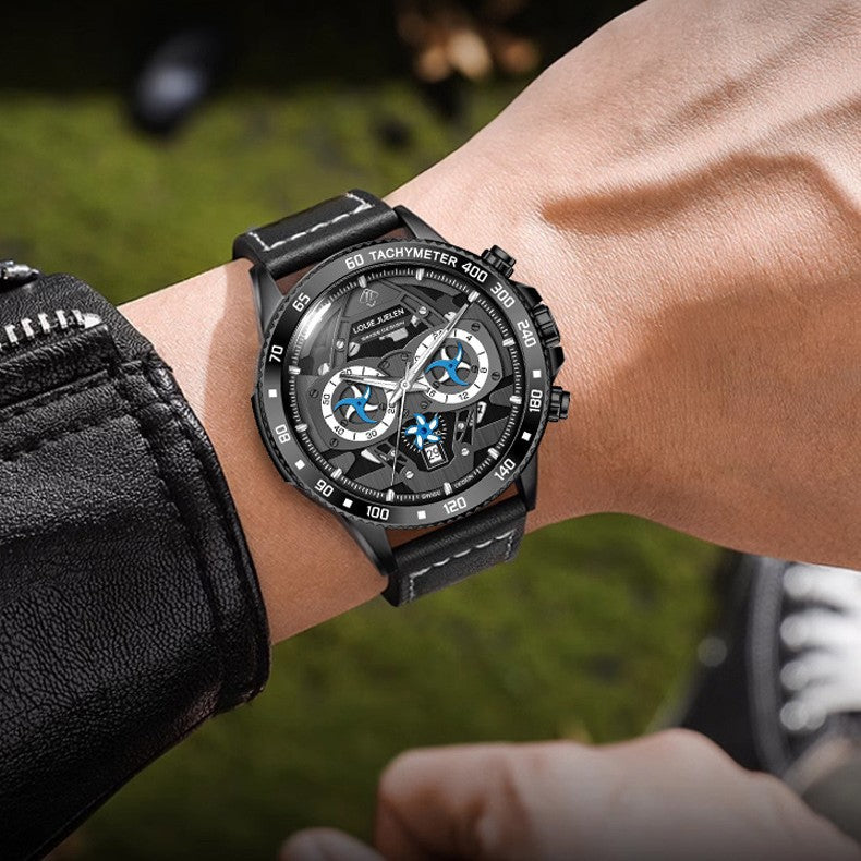 Men's Sports Waterproof Luminous Quartz Watch